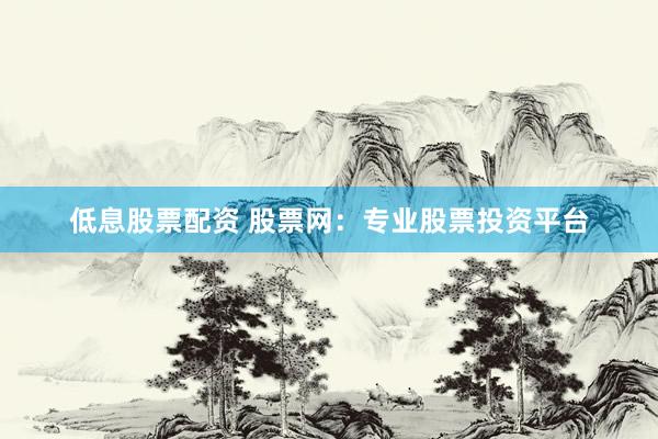 低息股票配资 股票网：专业股票投资平台